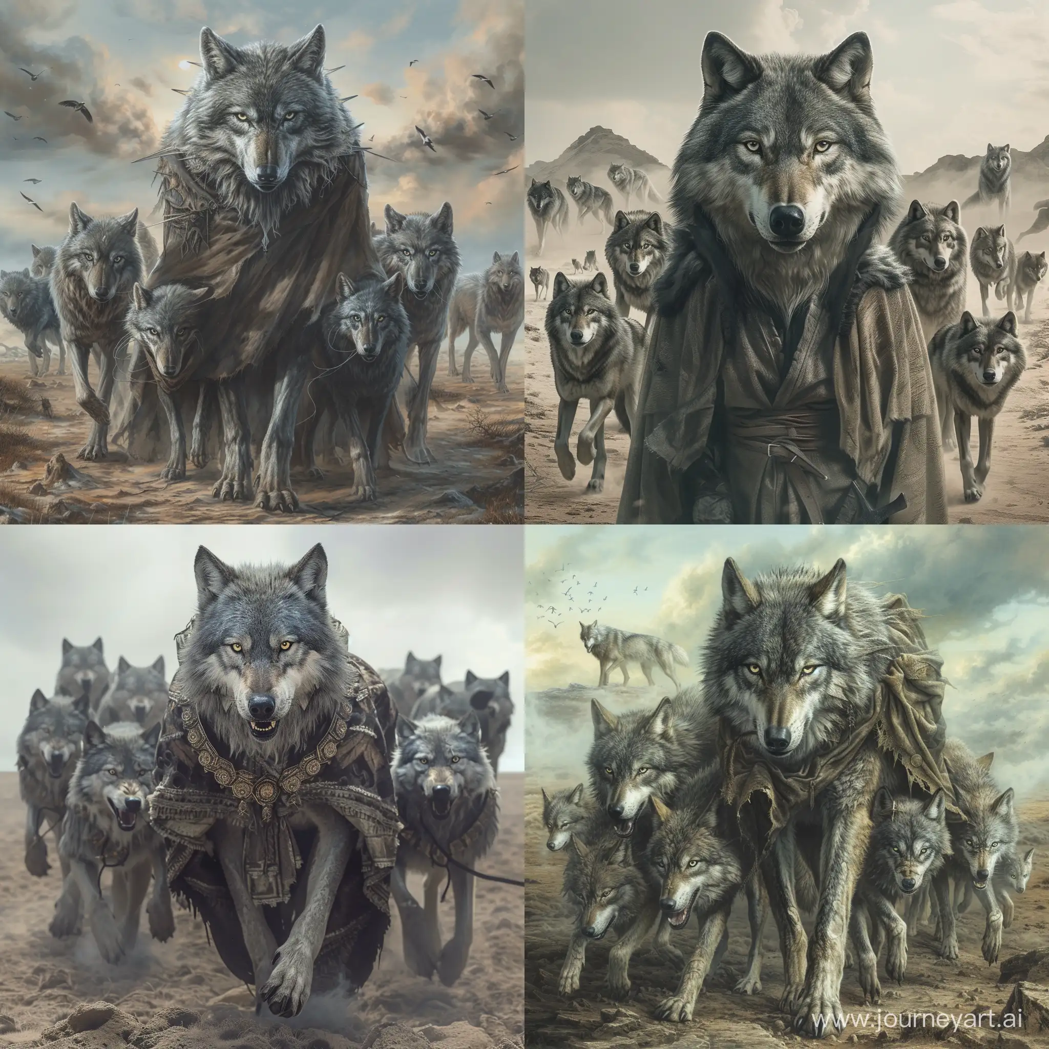 Majestic-Gray-Wolf-Prince-Leading-a-Powerful-Pack-in-Barren-Wilderness