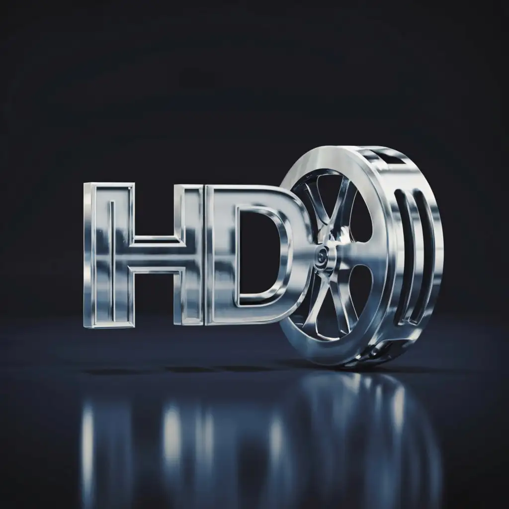 a logo design,with the text "HD AUTOMOTIVE", main symbol:HD,Moderate,be used in Automotive industry,clear background