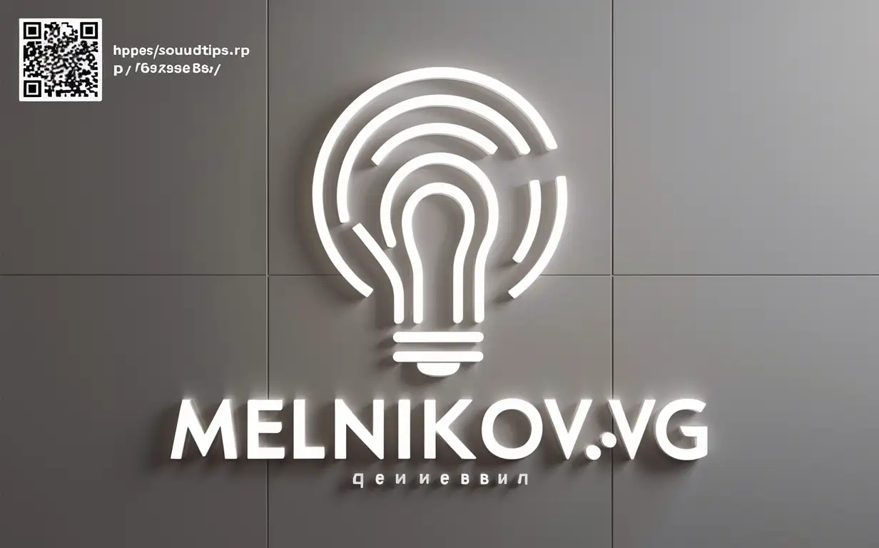 Analog of the logo "Melnikov.VG", clean white background, abstract light bulb, luminescent design technology, https://pay.cloudtips.ru/p/cb63eb8f

^^^^^^^^^^^^^^^^^^^^^