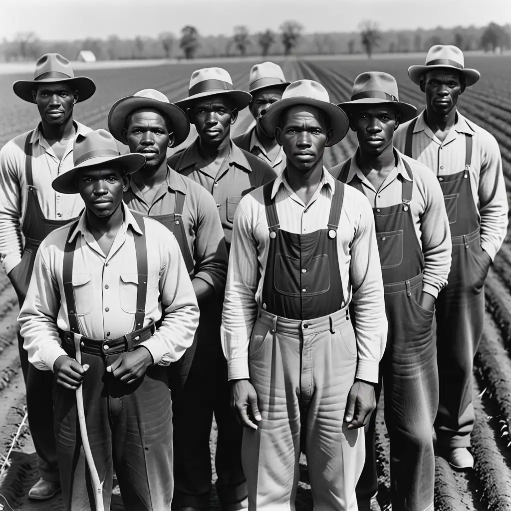 AfricanAmerican Farmers Working Together in 1931