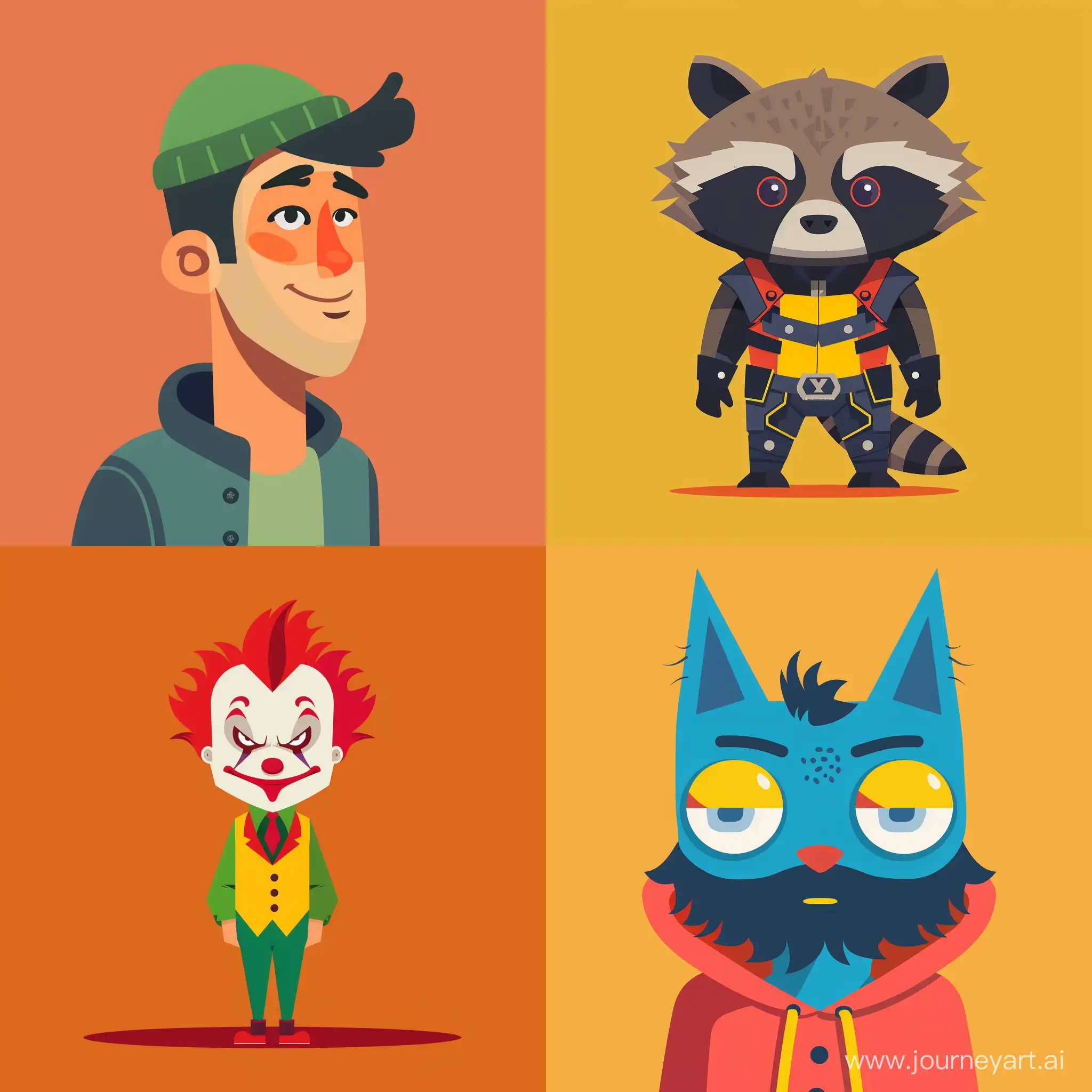 Colorful-Flat-Style-Character-Illustration