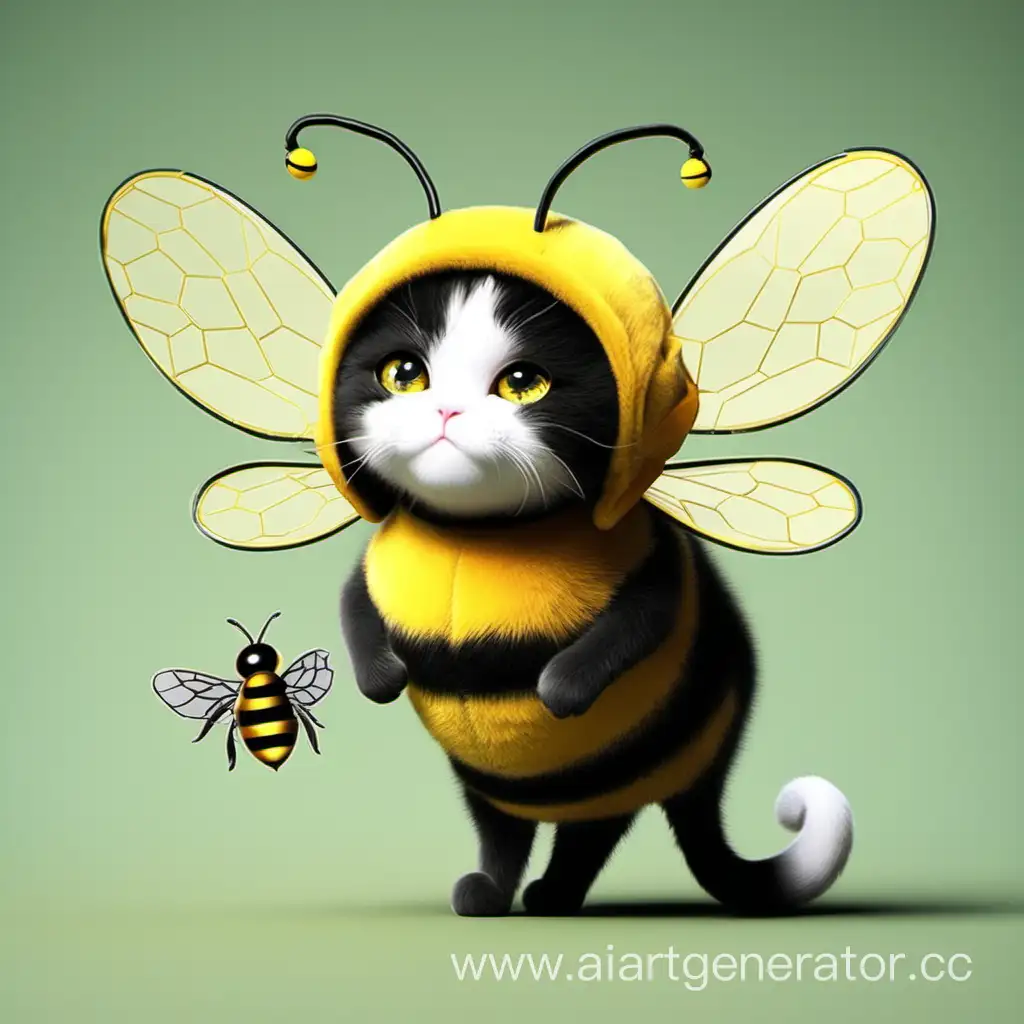 Кот-пчела 
