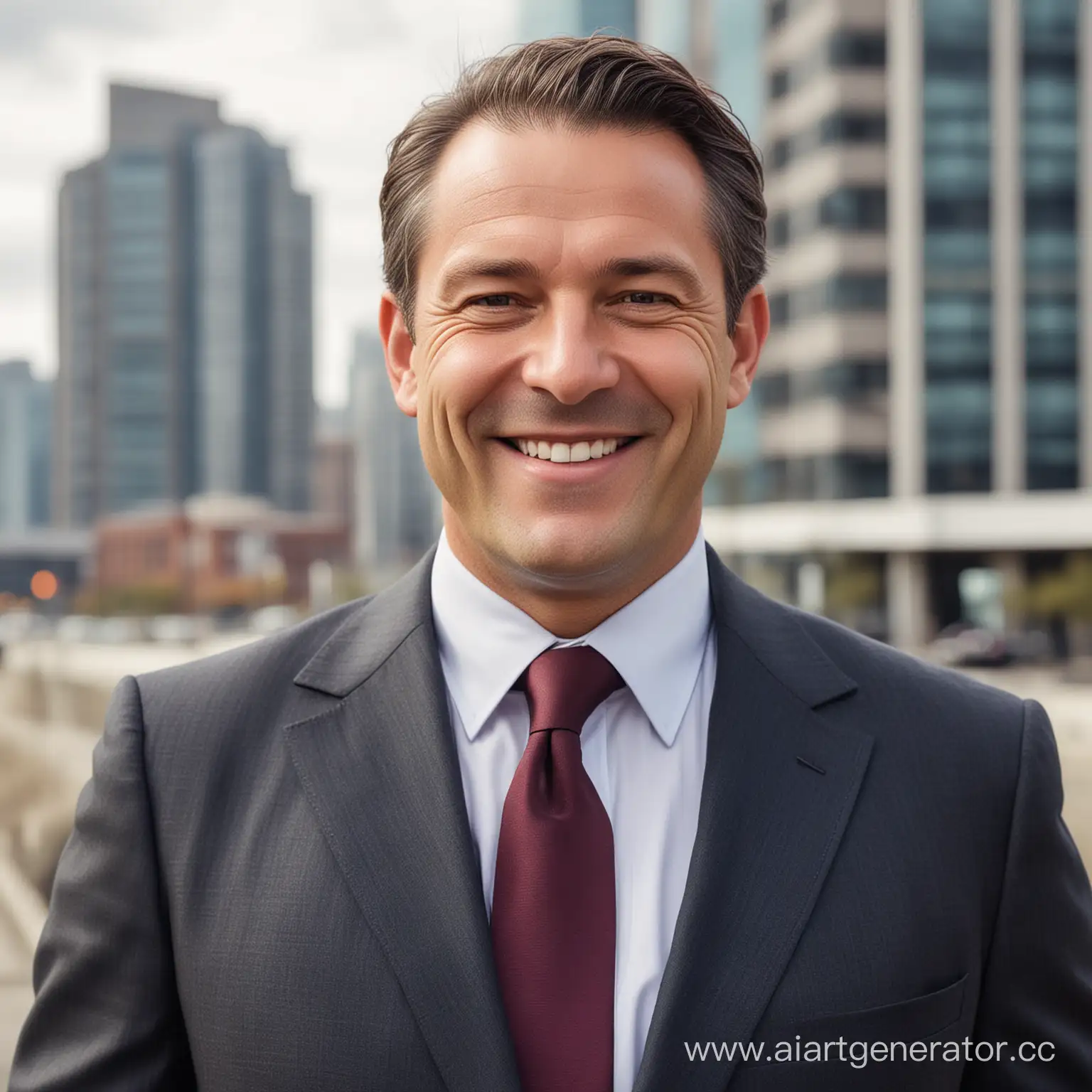 Urban-Professional-MiddleAged-Gentleman-Smiling-in-a-Suit-Amidst-City-Progress