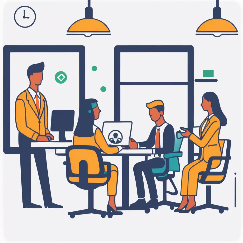 Vibrant Workplace Behavior Icon