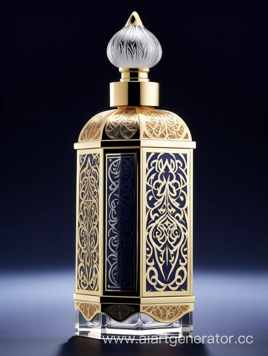 Luxury-Perfume-with-Arabic-Calligraphic-Ornamental-Cap