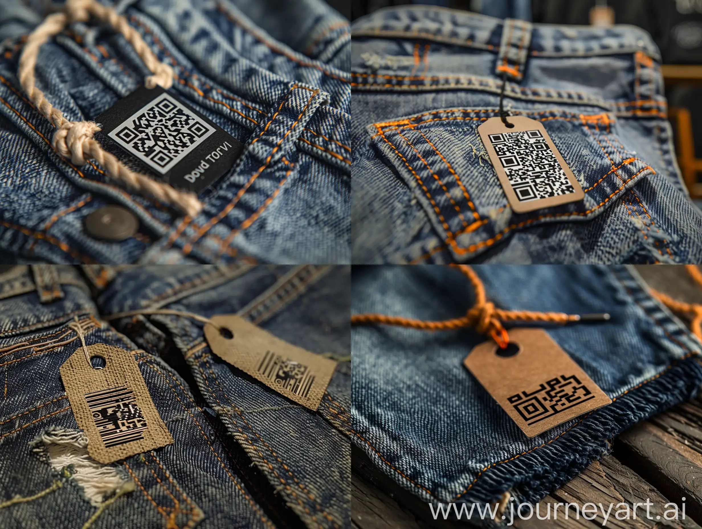 Revamping-Old-Denim-with-AR-Effect-QR-Code-Transformation