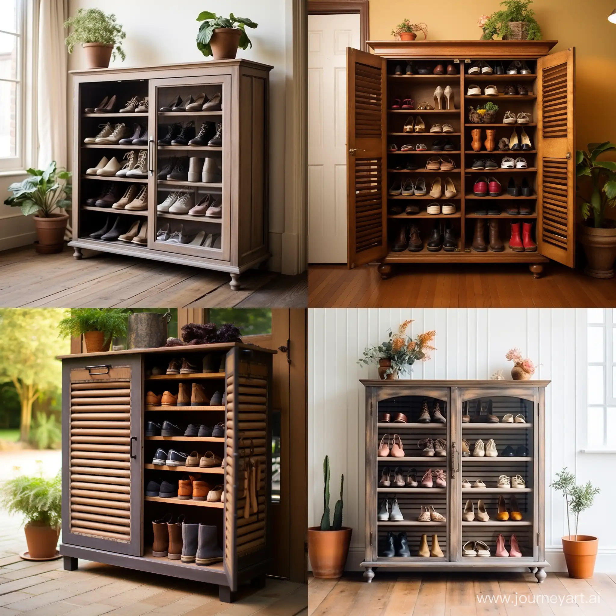 Neat-and-Functional-Shoe-Rack-with-Closed-Shelves-by-the-House-Door