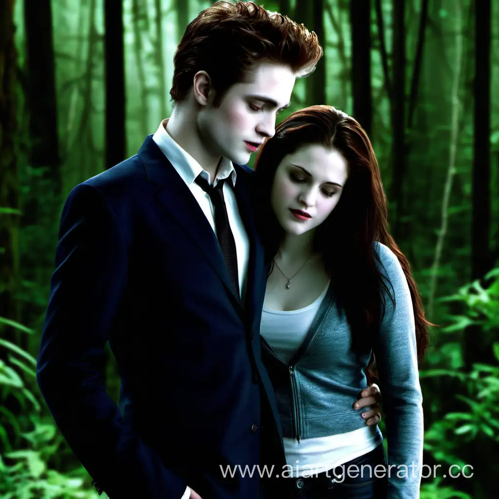 Edward-Cullen-and-Bella-Swan-Romantic-Twilight-Scene
