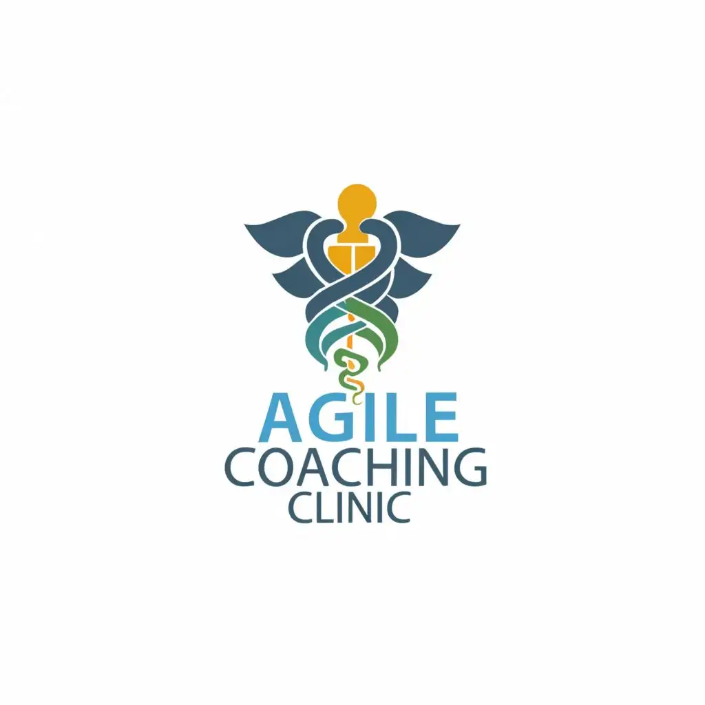 LOGO-Design-For-Agile-Coaching-Clinic-Professional-Medical-Doctor-Symbol-with-Educational-Typography