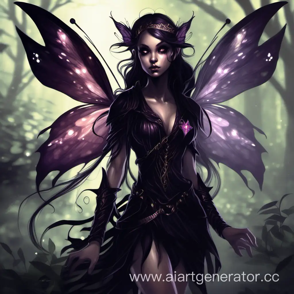 fairy, dark fantasy, dnd