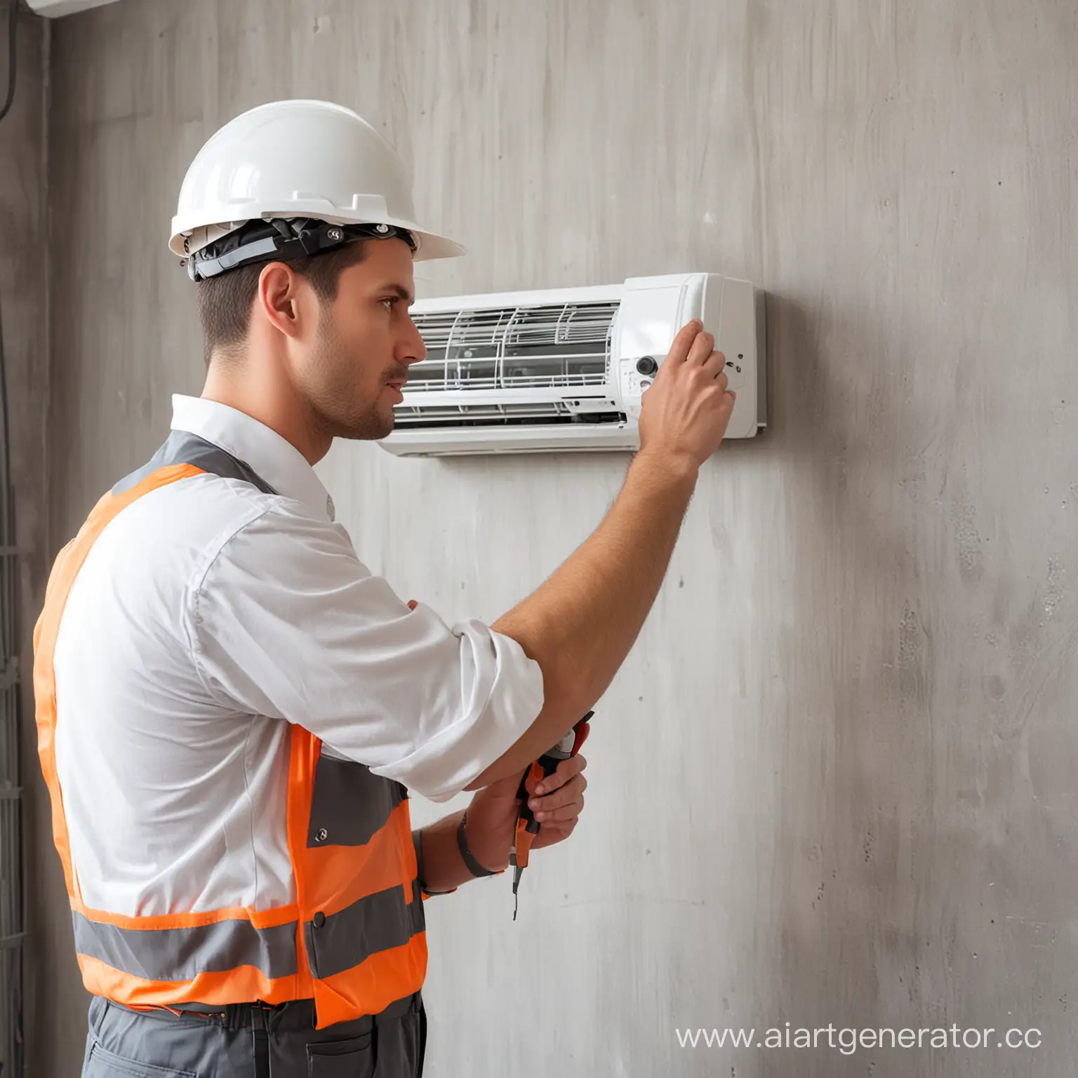 Professional-Wall-Measurement-for-Air-Conditioner-Installation