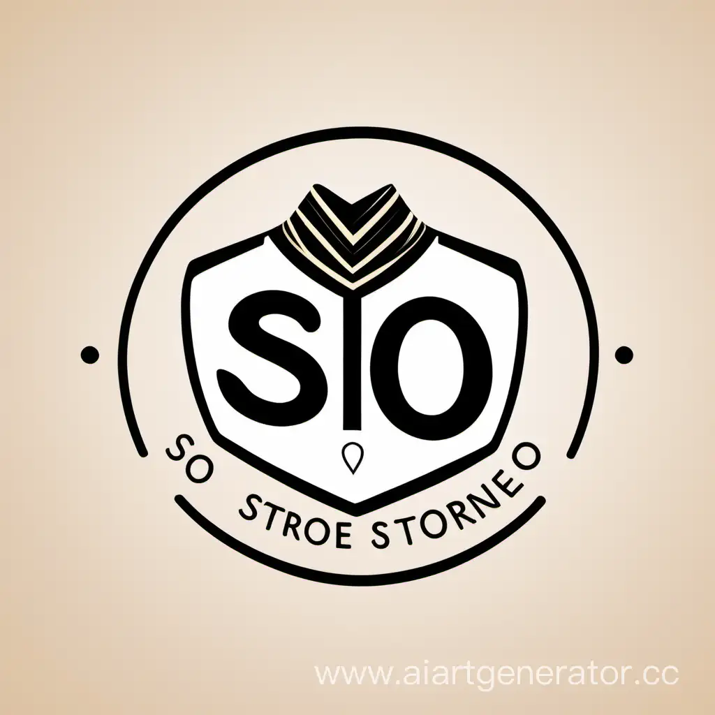 Логотип для магазина SIO на тематику кастомизации одежды