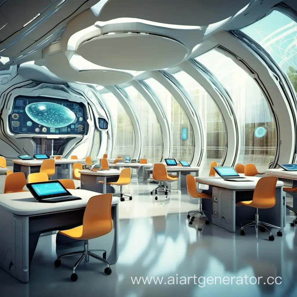 Futuristic-School-with-Advanced-Learning-Technologies