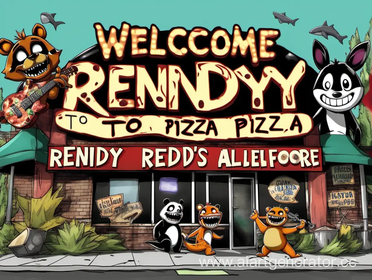 FNAFInspired-Scene-Welcome-to-Rendy-Pizza-Place-with-Musical-Fox-and-Panda-Duo