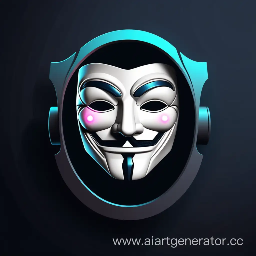 Создай логотип для анонимного чат-бота