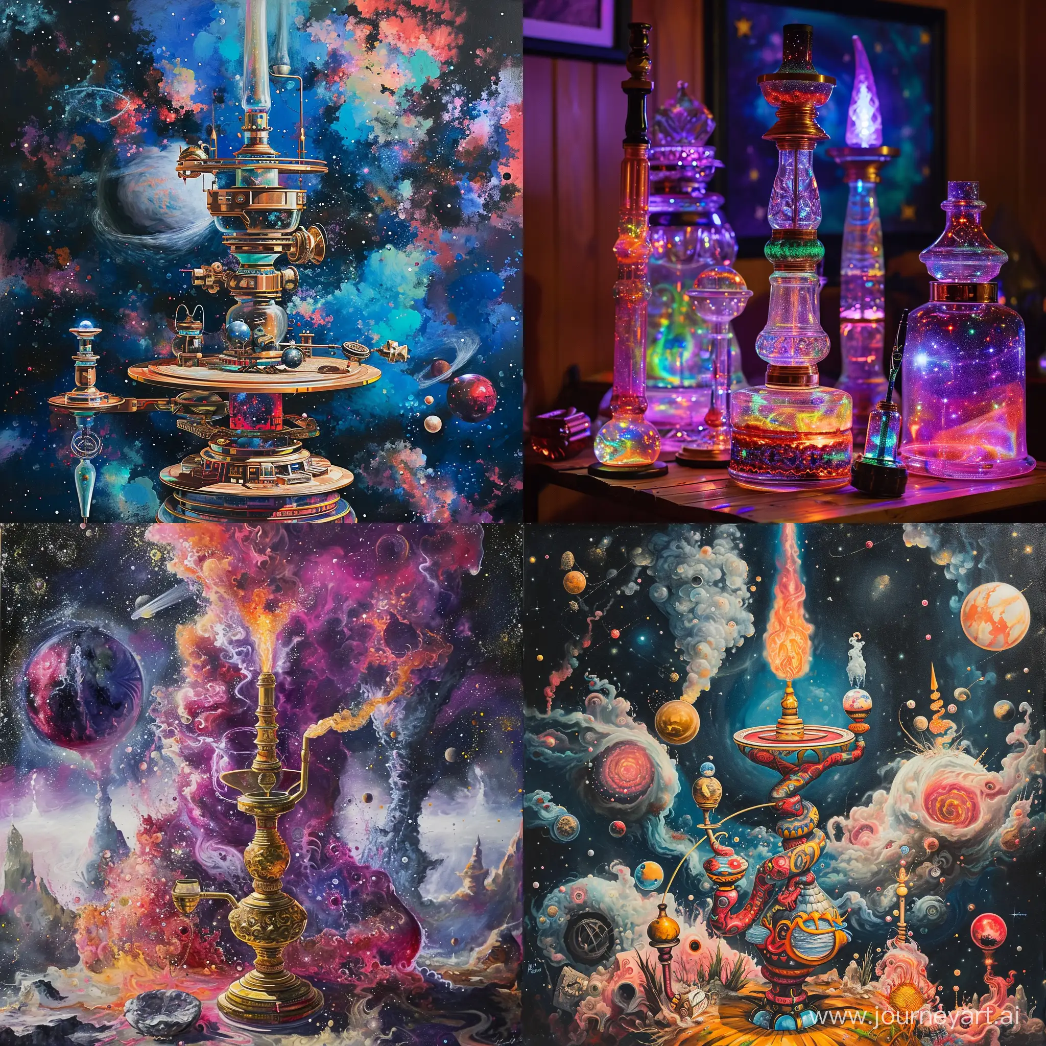 Extraterrestrial-Hookah-with-Cosmic-Spikes