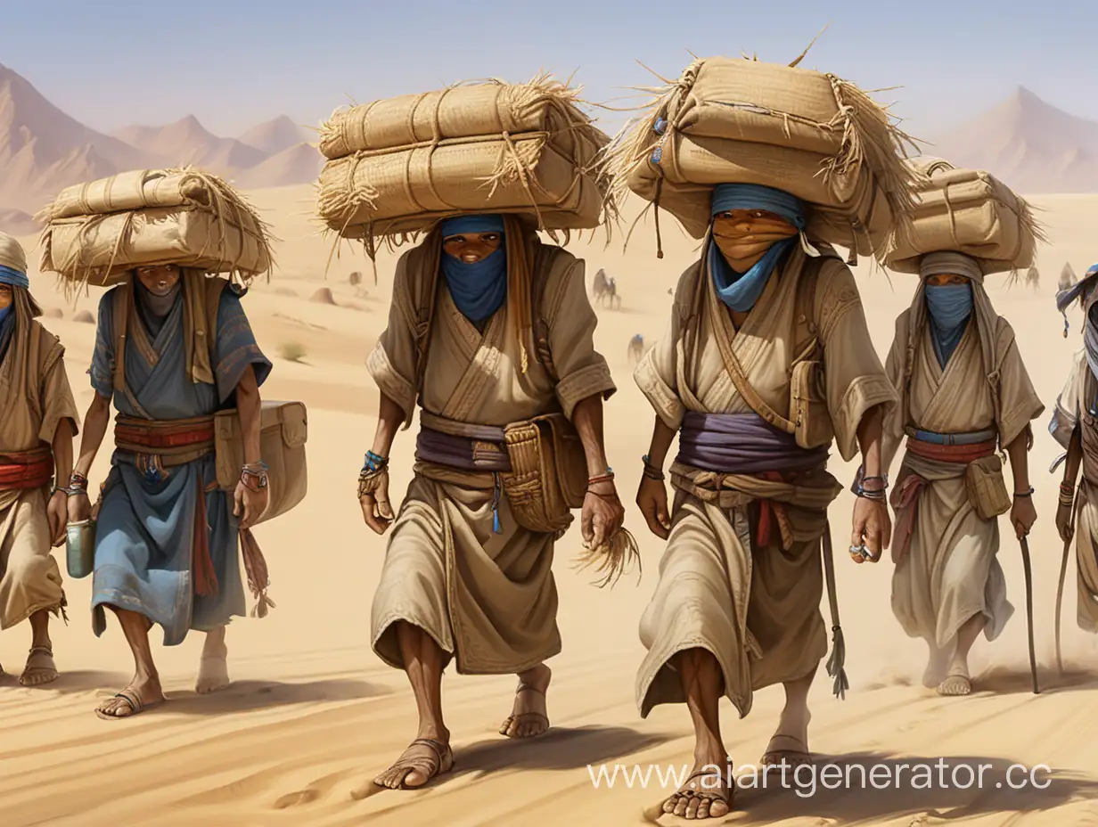 Gihli-Nomads-Desert-Dwellers-in-Straw-Hats-and-Bandages