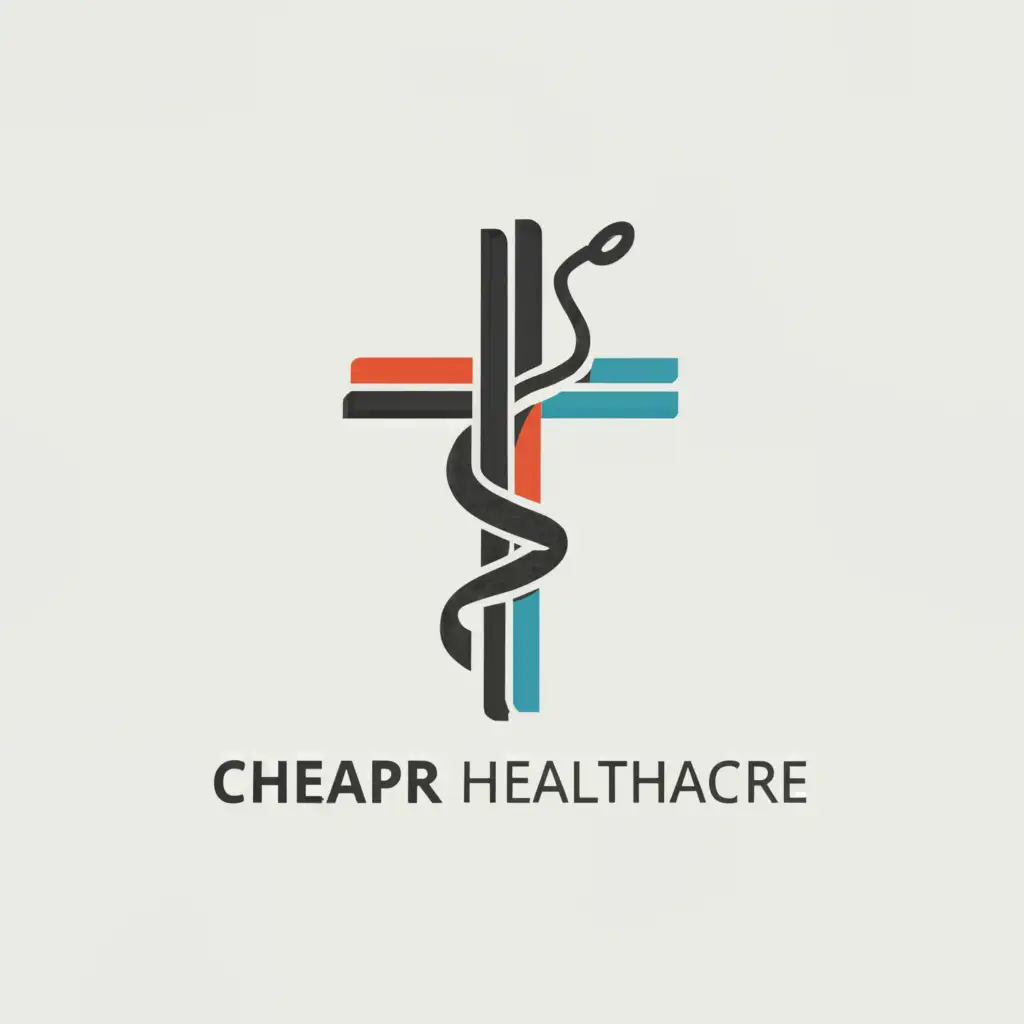 a logo design,with the text "Cheaper Healthcare", main symbol:Medical symbol,Moderate,clear background