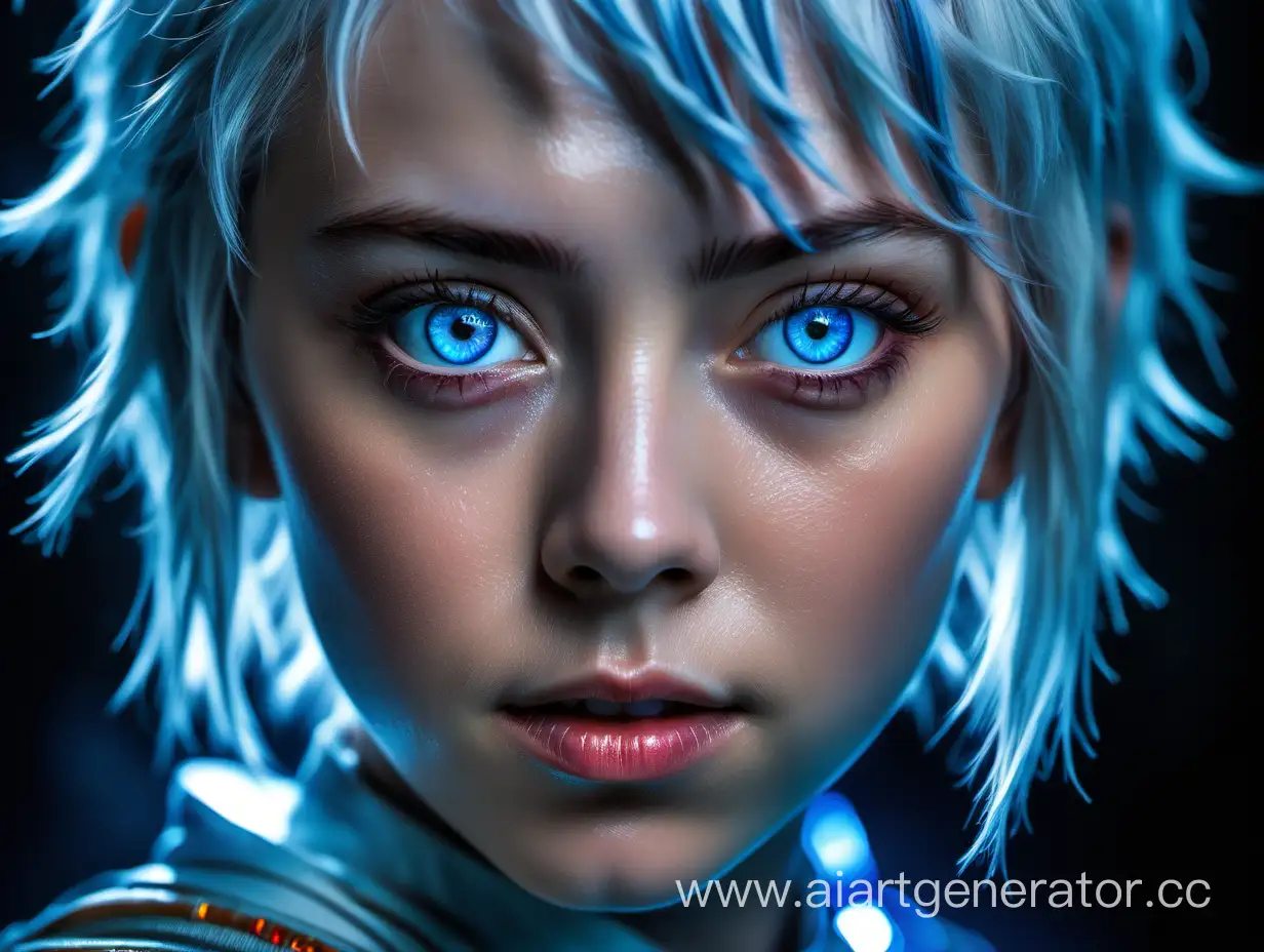 CloseUp-Professional-Portrait-Photography-of-BlueEyed-Rey-Ayanami-in-Mystical-Surroundings