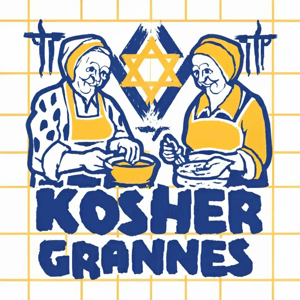 LOGO-Design-For-Kosher-Grannies-Warmth-of-Jewish-Tradition-and-Culinary-Delights-in-Automotive-Industry