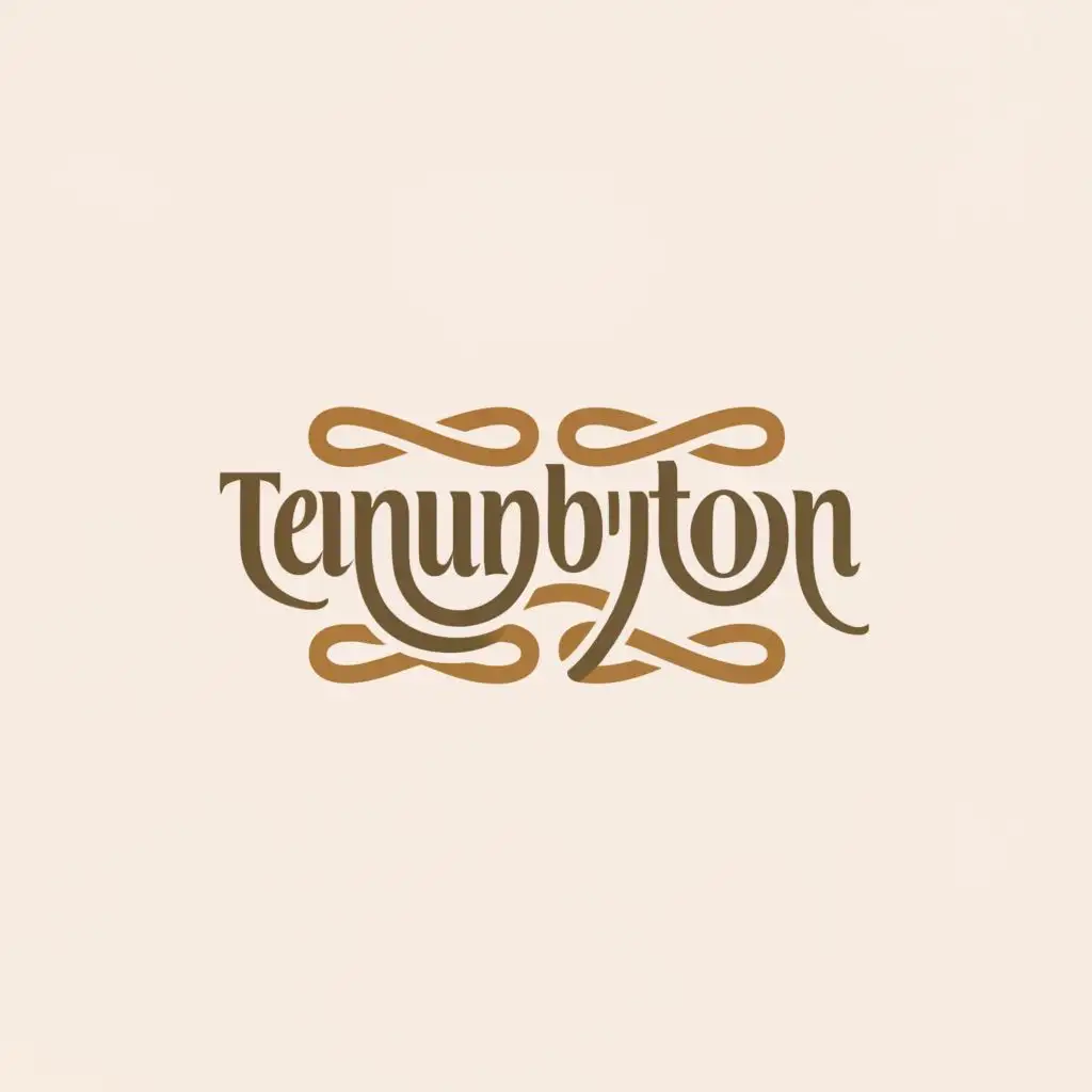 logo, icon, with the text "Tenunbuton", typography