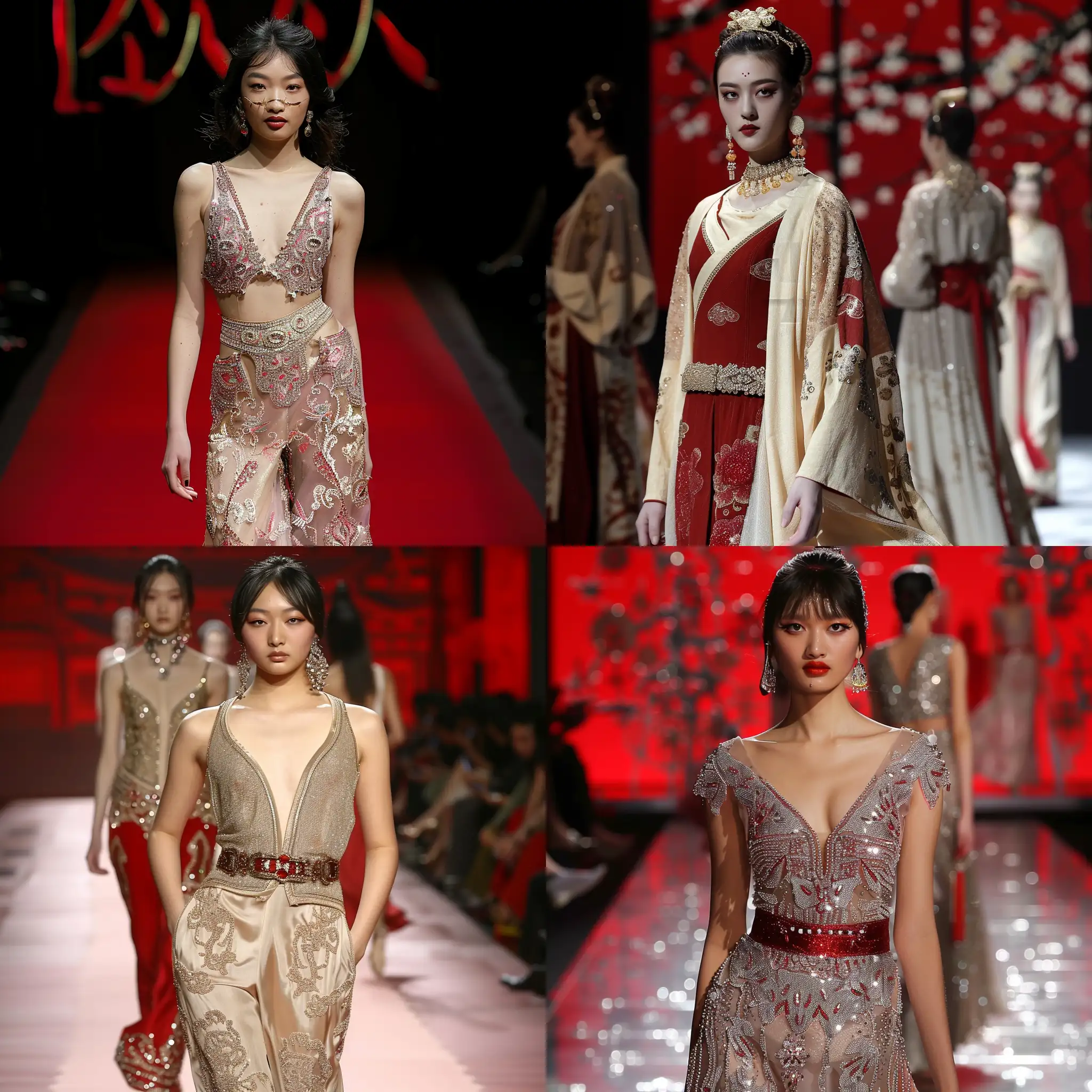 Tang-Dynasty-Court-Fashion-Show-Elegance-in-Pipainspired-Designs