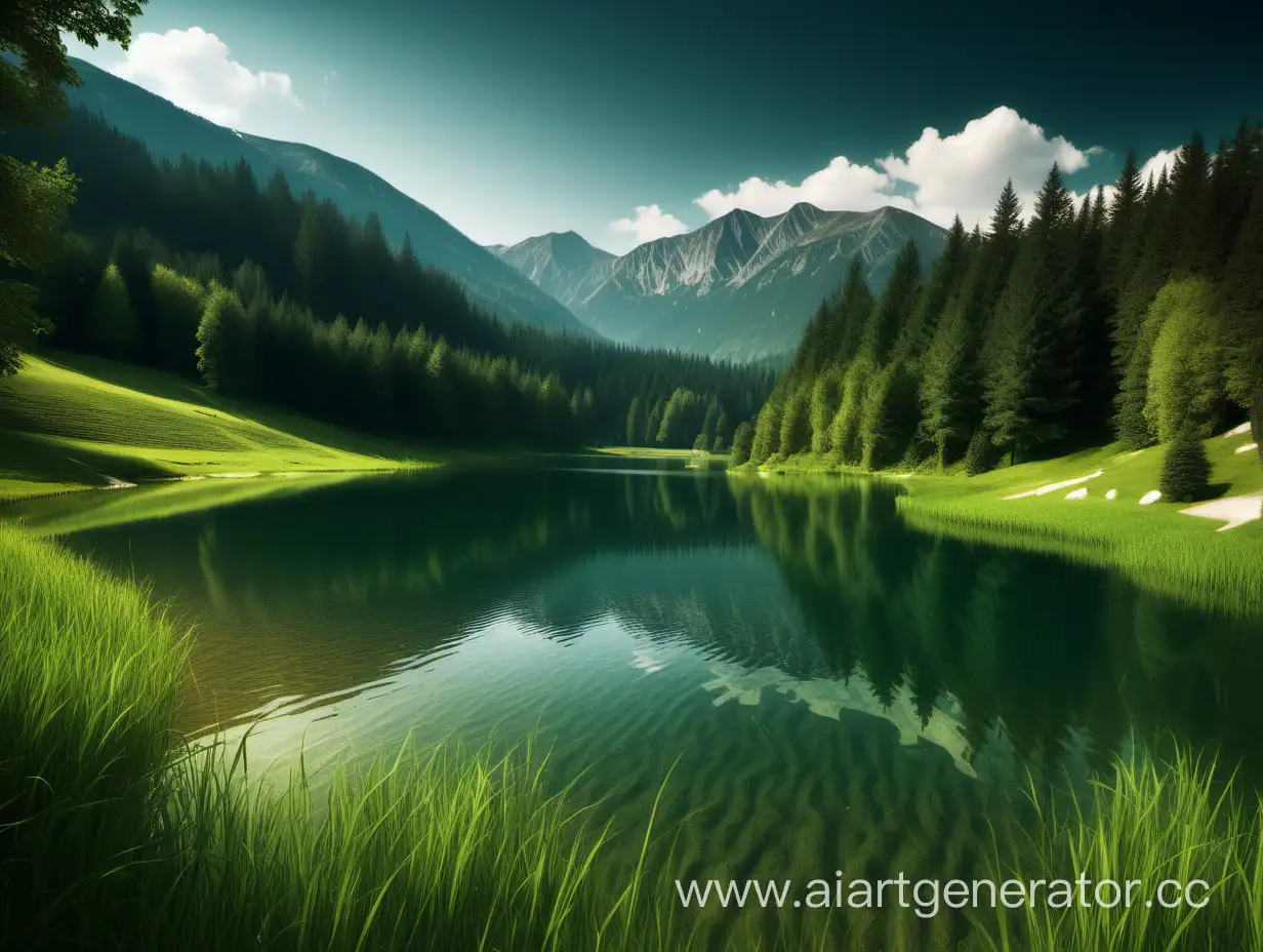 Scenic-Mountain-Lake-Desktop-Wallpaper-Serene-Beauty-of-Nature-in-High-Resolution