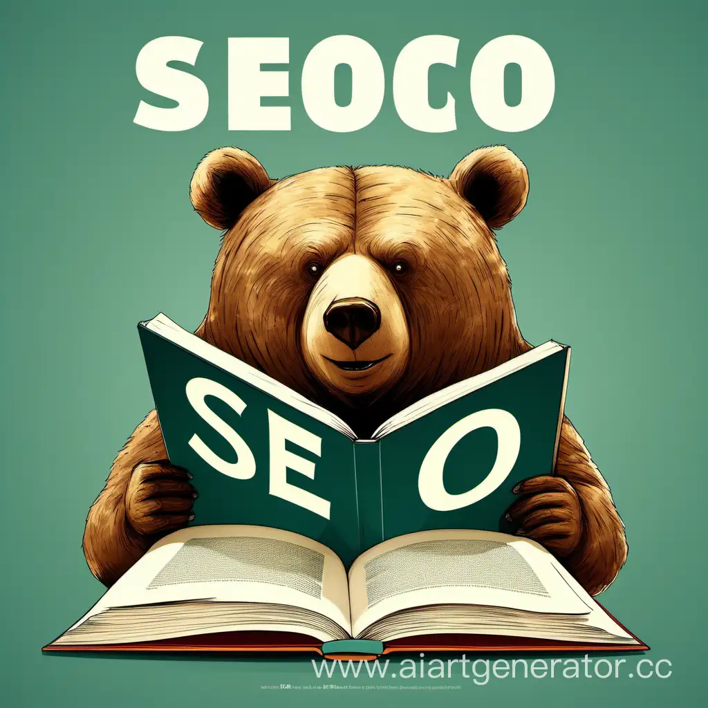 Intelligent-Bear-Engrossed-in-SEO-Book