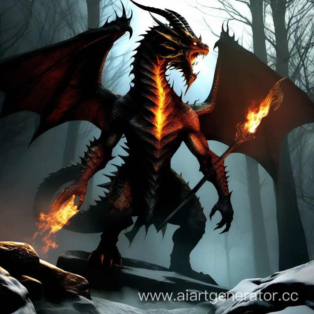 Majestic-Dragonborn-Being-Unleashes-Cold-Fire-Magic