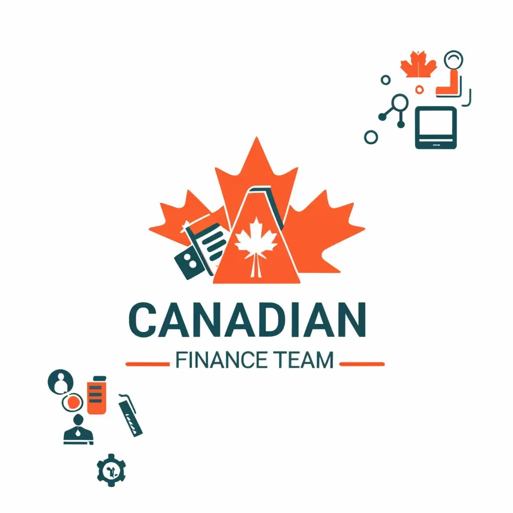 a logo design,with the text "Canadian Finance Team", main symbol:Maple Leaf, Accounting, Ninjas,Moderate,be used in Finance industry,clear background
