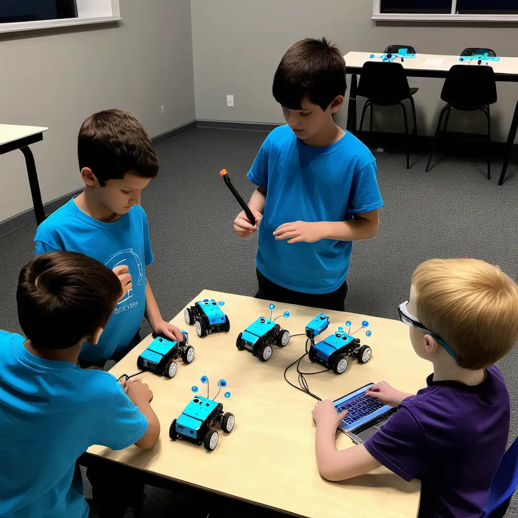 Engaging Coding Activity with Mbot Robots