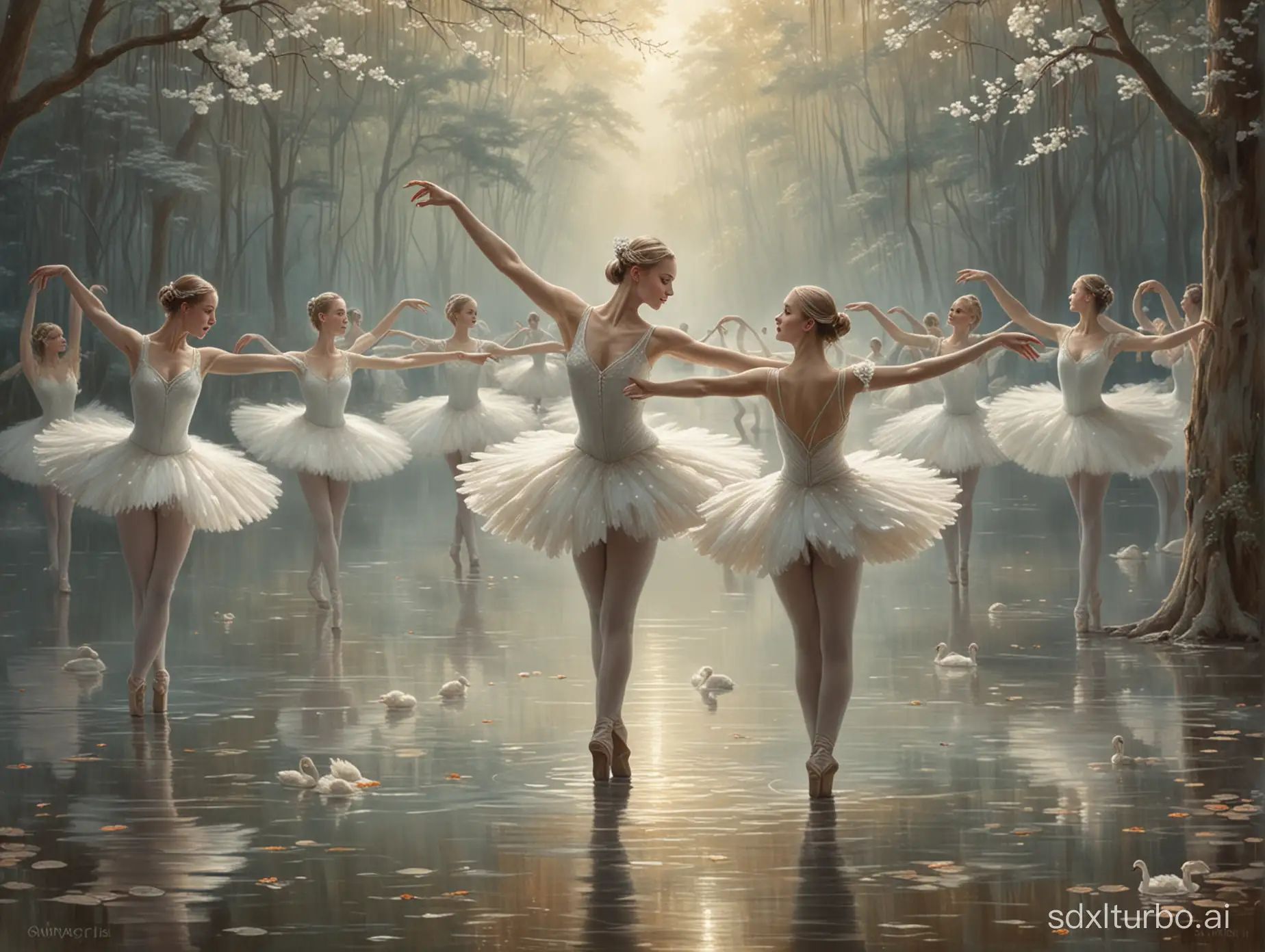 Elegant-Swan-Lake-Ballet-Performance