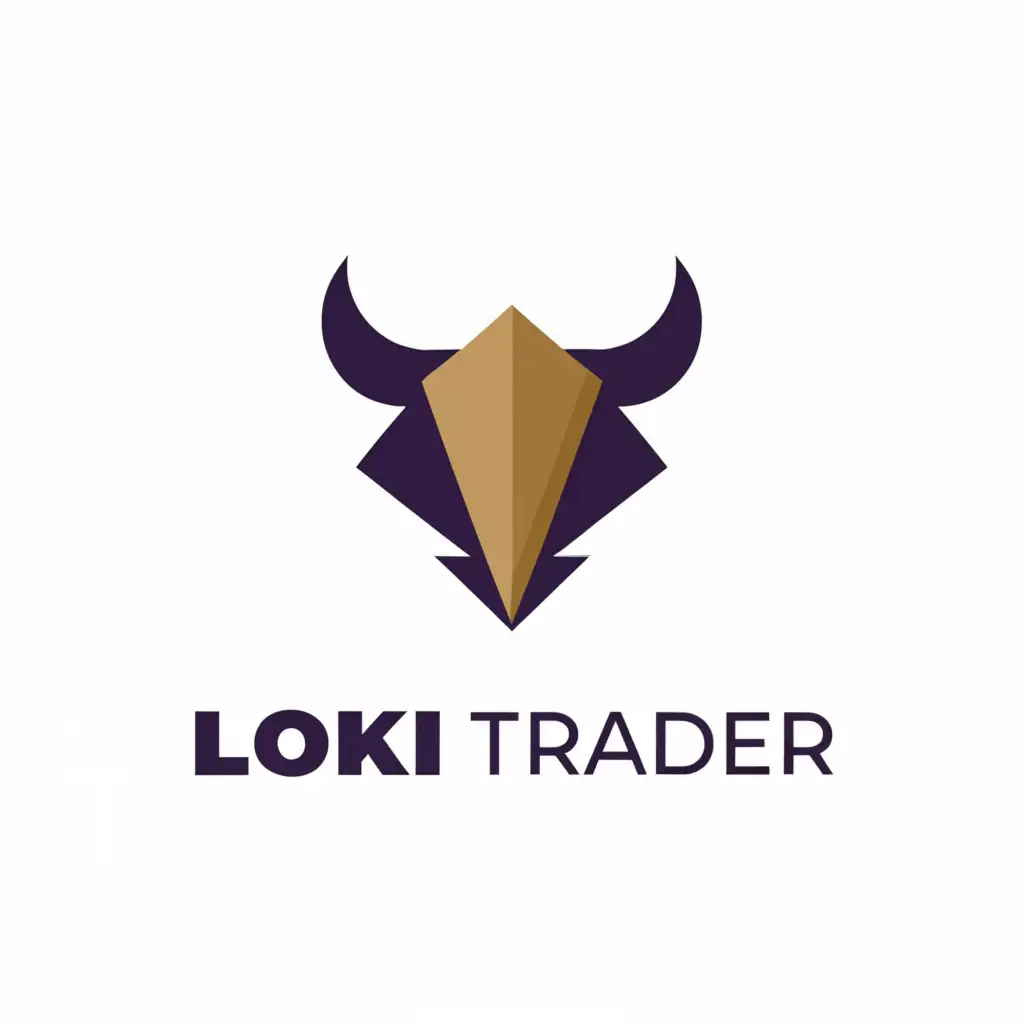 LOGO-Design-For-Loki-Trader-Strong-Bull-Symbol-for-Financial-Stability