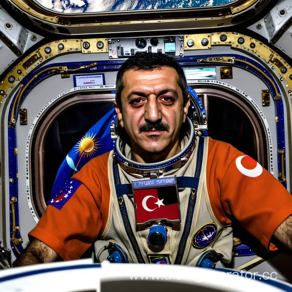 turkish man in the ISS
