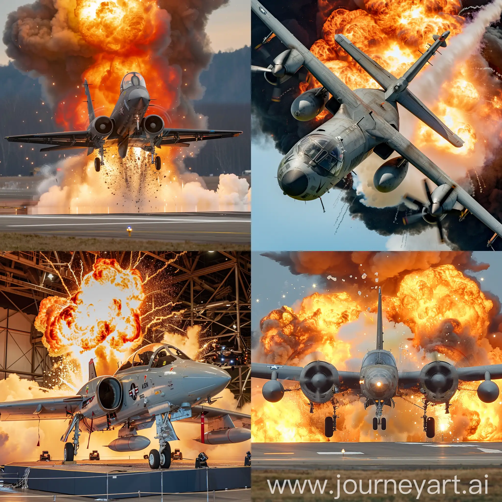 Celebratory-A50-Aircraft-Explosion-Salute