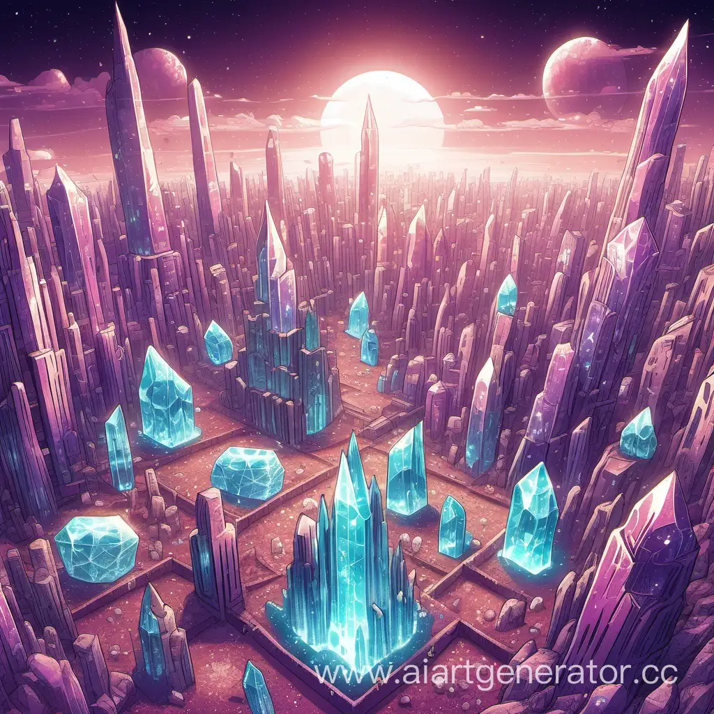 Glistening-Metropolis-A-Futuristic-City-of-Crystals-Sparkling-in-the-Sunlight