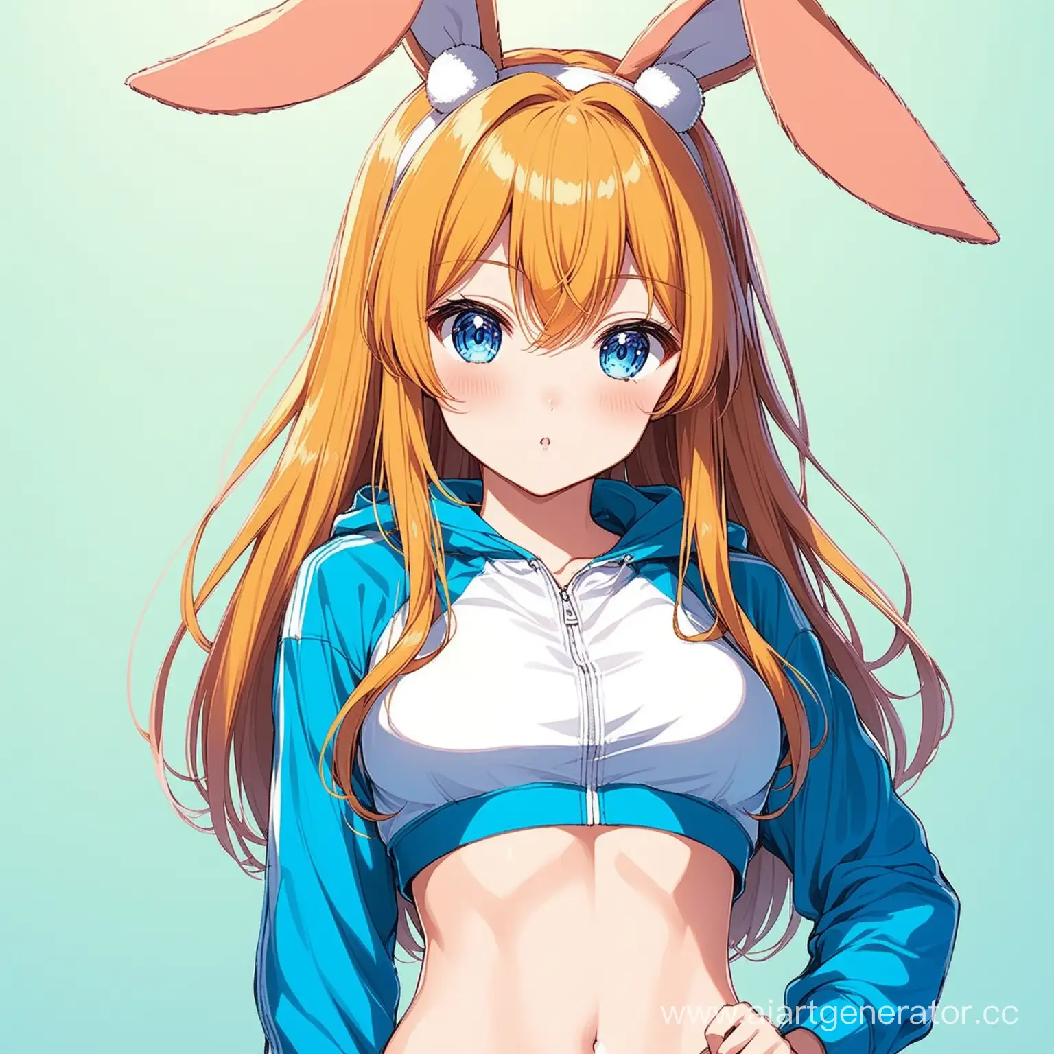 Sporty-Anime-Girl-with-Bunny-Ears-Dynamic-Athletic-Style-Illustration