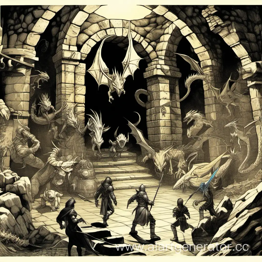 Картинка dungeon and dragons неизвестное приключение таящие в себе опасность и награды