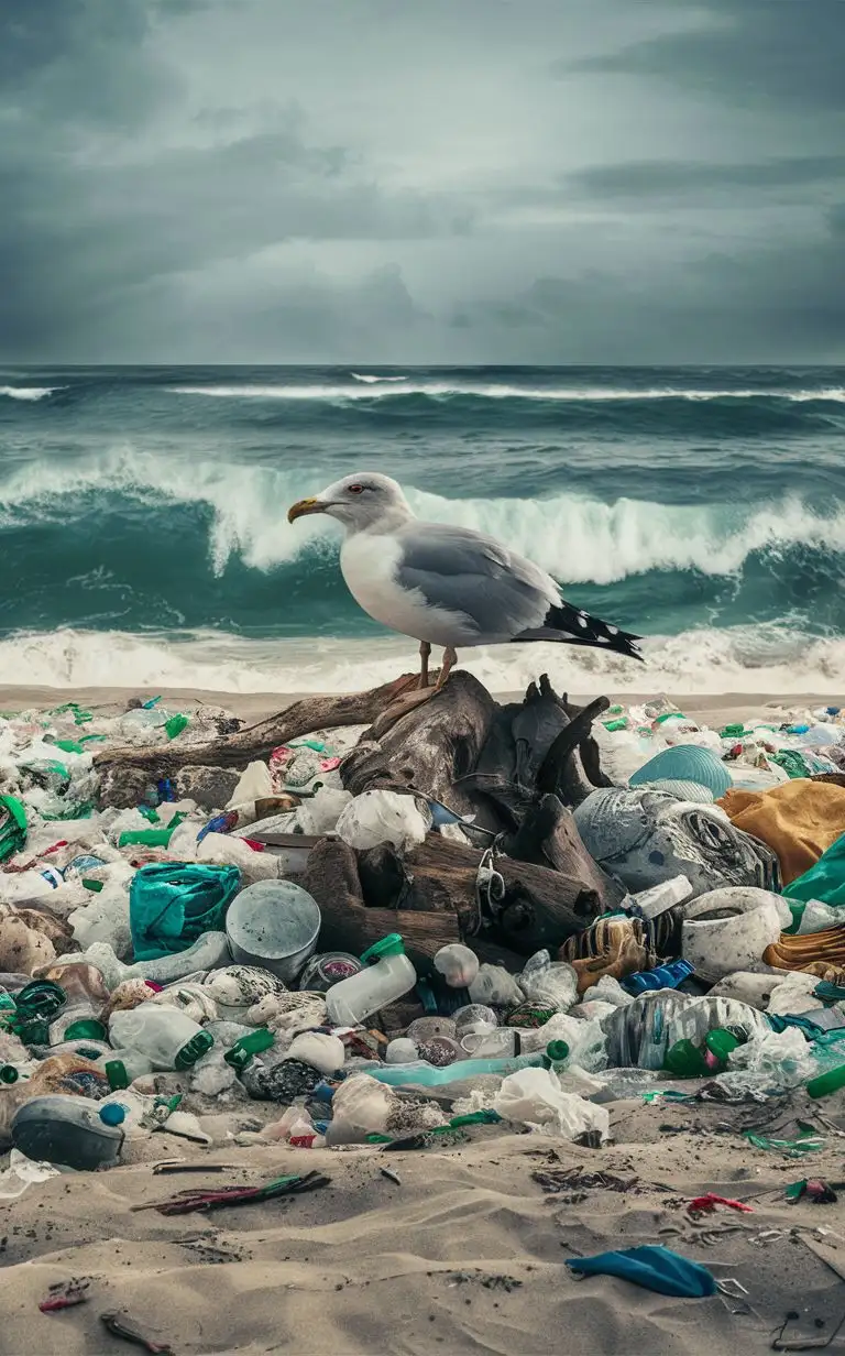 Загрязнение океана пластиком 