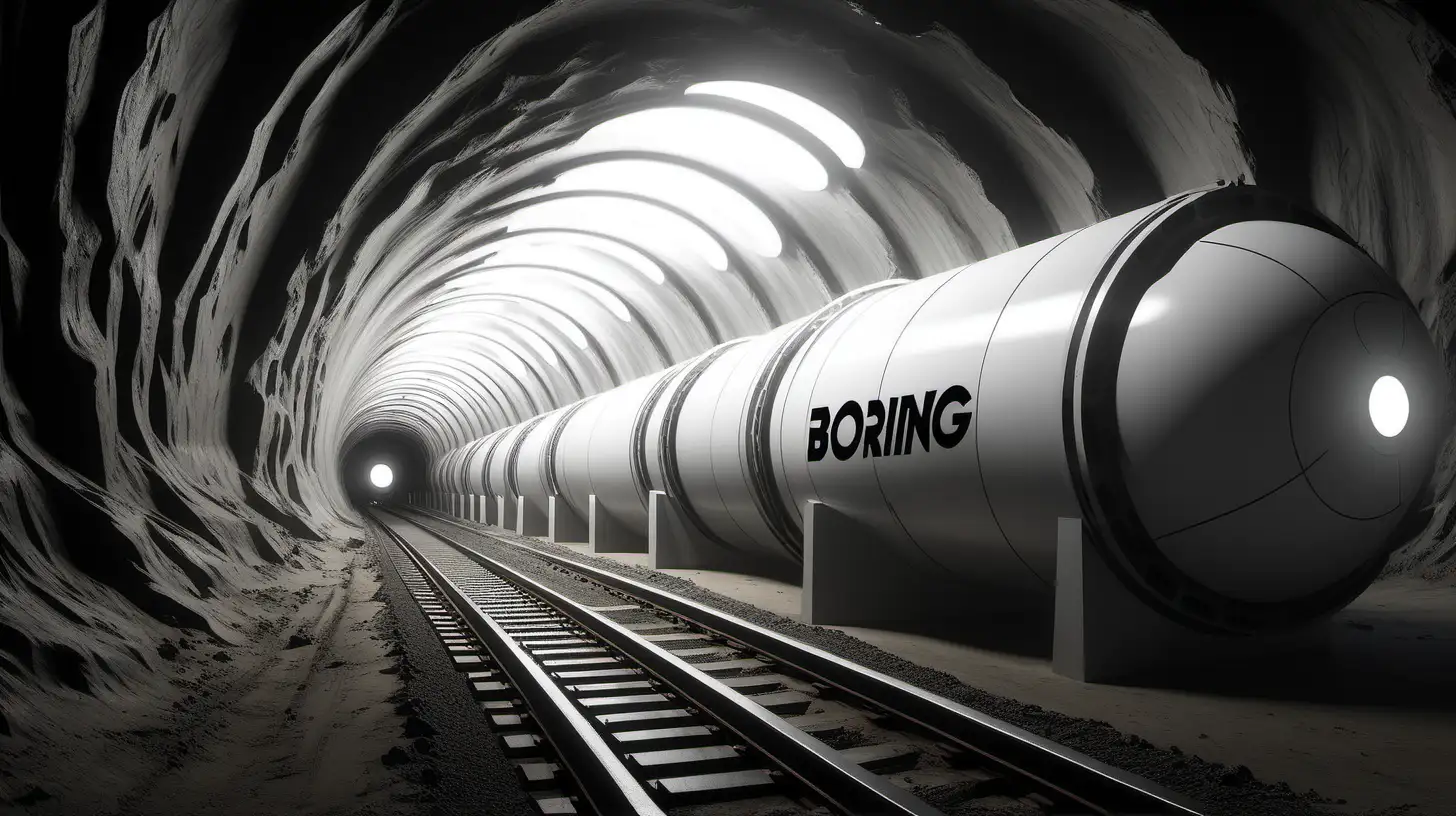 Innovative Tunnel Boring Company Logo Design