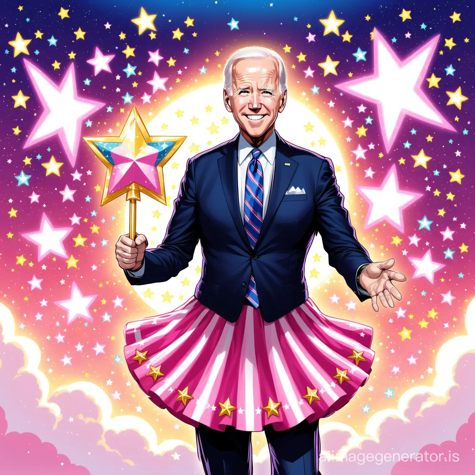 president joe biden is a magical girl