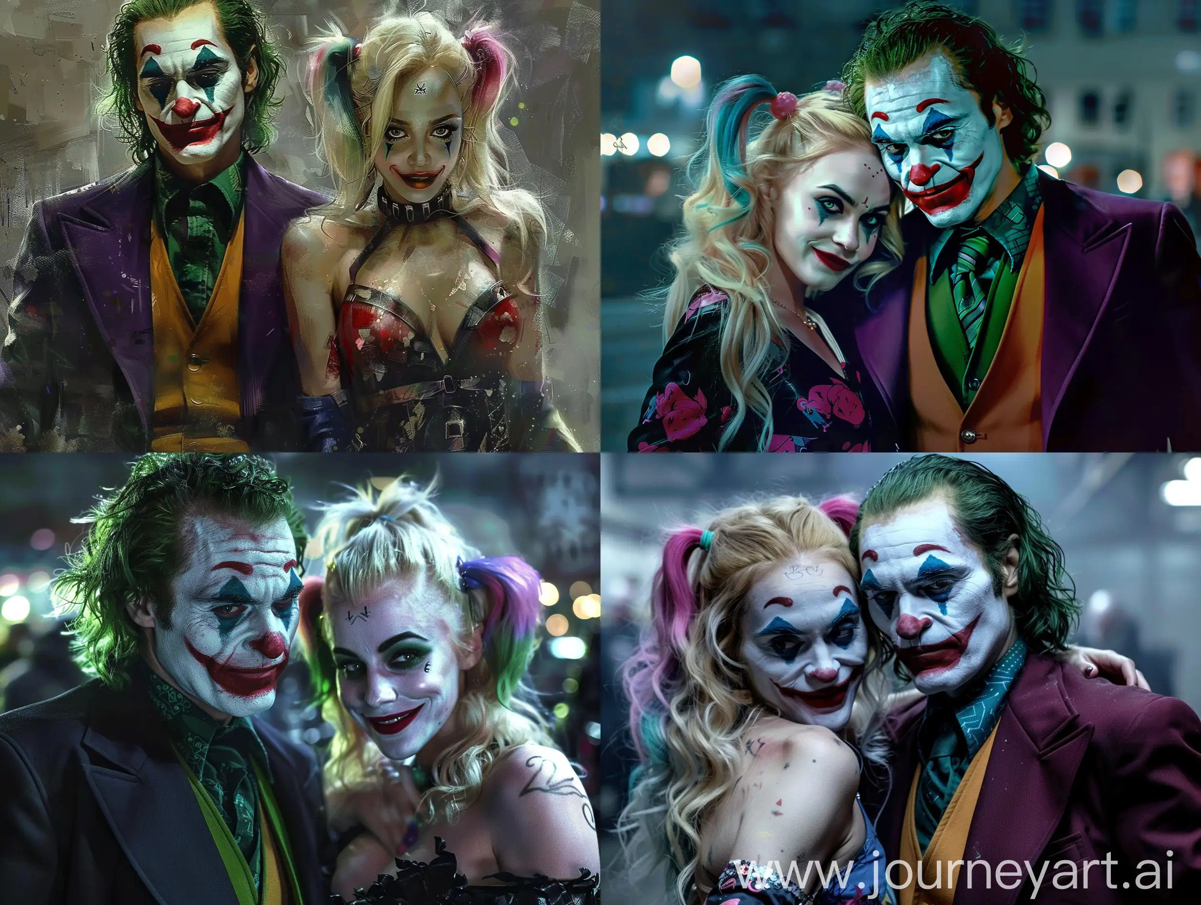 Joker and Harley Quinn 
