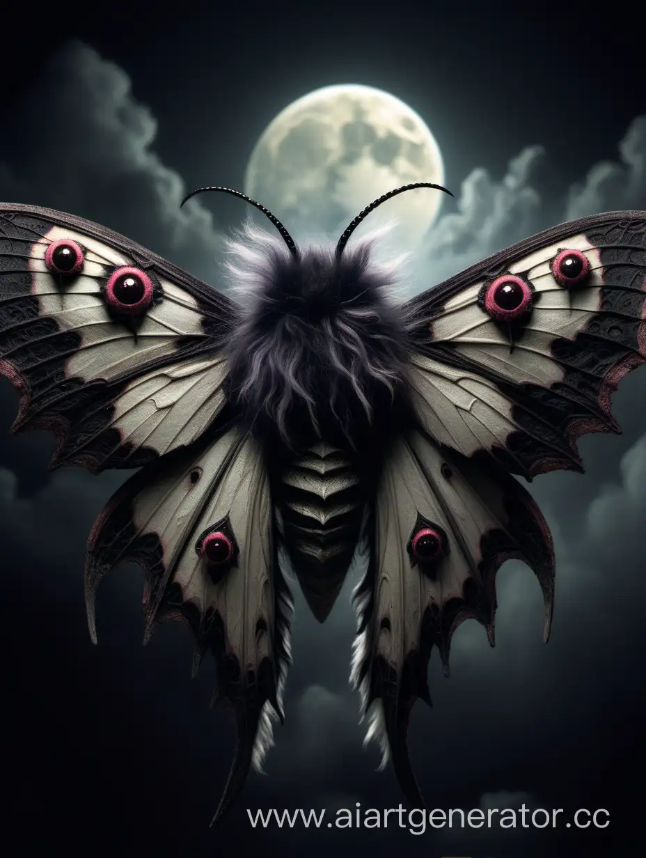 Ethereal-Gothic-Moth-with-Fluffy-Wings