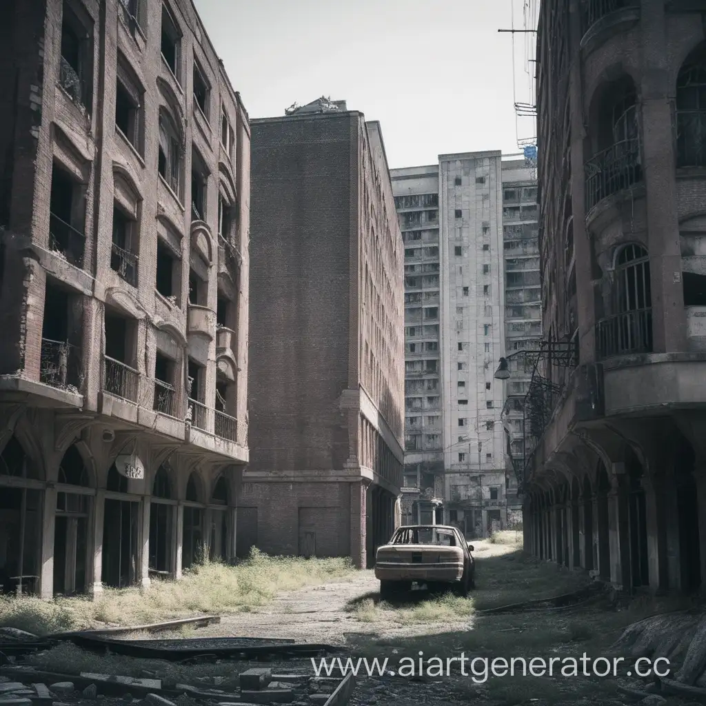 Eerie-Urban-Landscape-Exploring-an-Abandoned-Cityscape