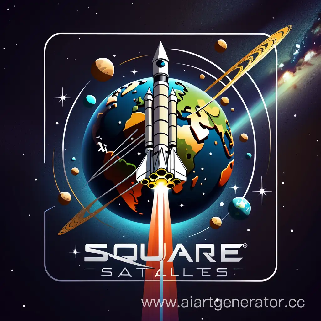 Innovative-Square-Satellite-Company-Logo-Design