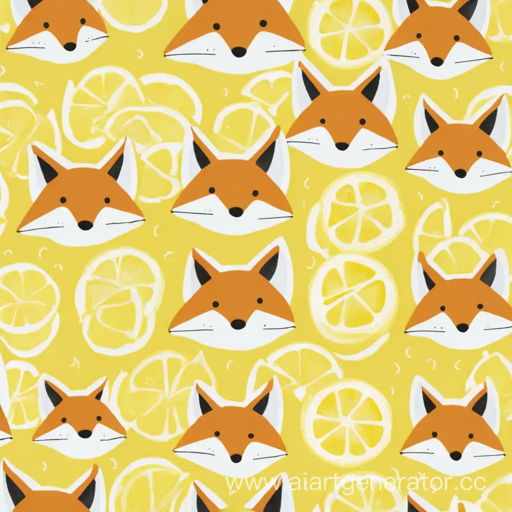 Playful-Fox-Enjoying-a-Refreshing-Lemon-Slice