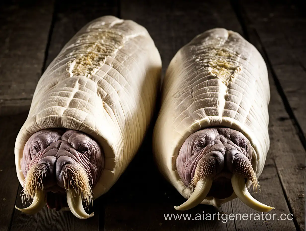 Lambert-Lambert-Horseradish-Walrus-Playful-Arctic-Creatures-in-a-Whimsical-Landscape