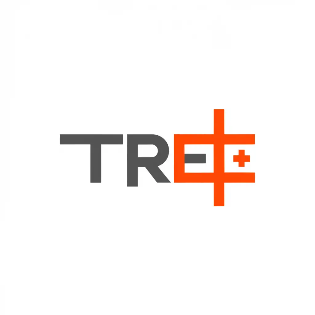 a logo design,with the text "Tred+", main symbol:+,Moderate,clear background