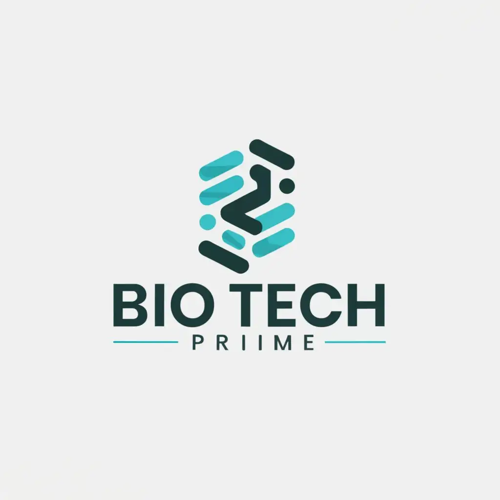 a logo design,with the text "BIO TECH PRIME", main symbol:B,Moderate,clear background