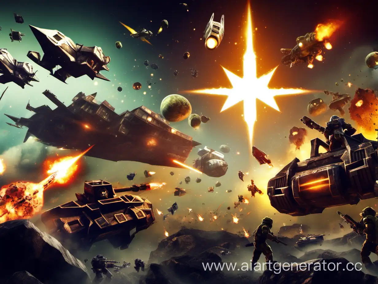 MultiGame-Extravaganza-Deep-Rock-Galactic-Killing-Floor-2-War-Thunder-and-StarCraft-2-Fusion